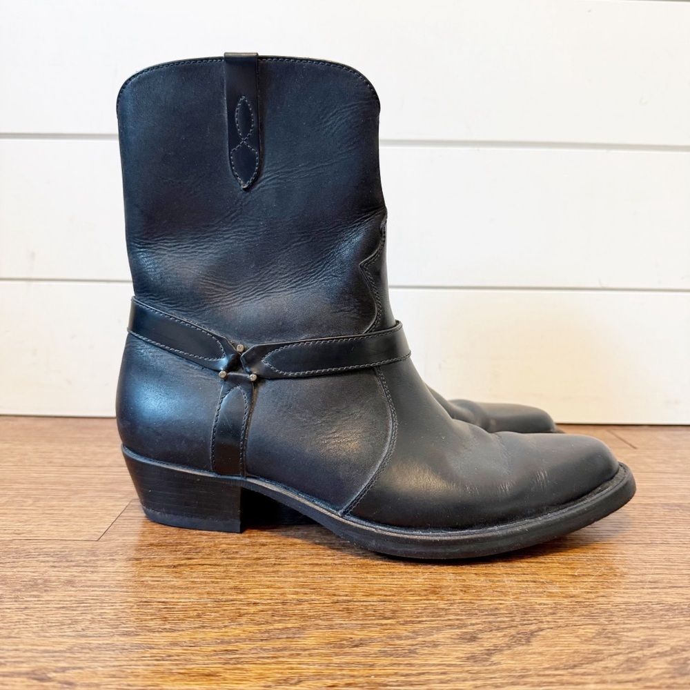 Florsheim | Men’s Western Style Side Zip Leather Boots Size 7